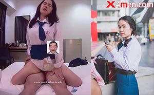 คลิปโป๊ ม.ปลายสุดสวยไทย